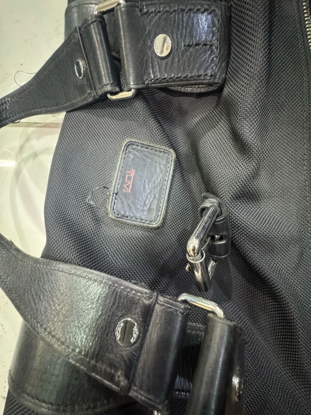 Tumi black rolling